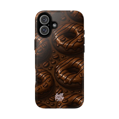 Chocolate Donuts Phone Case – Dessert-Inspired Protective Case