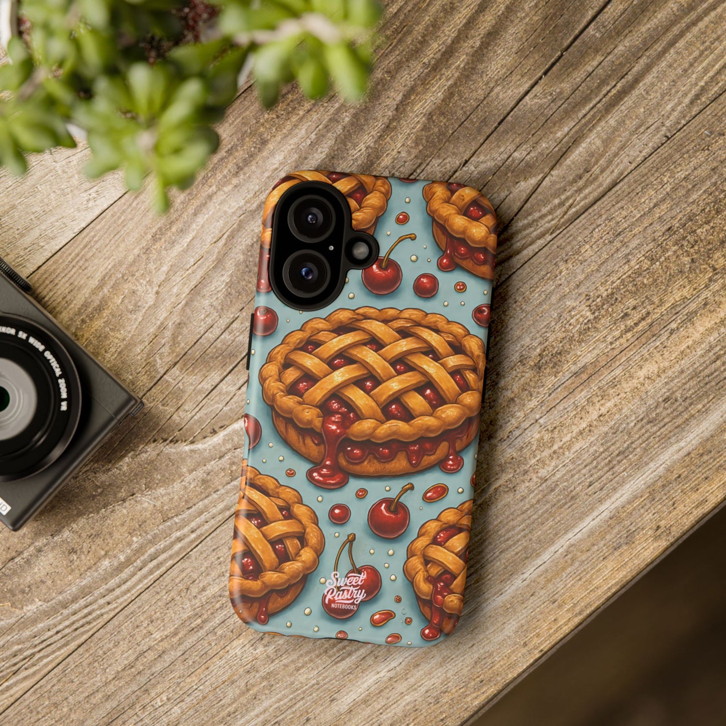 Cherry Pie Phone Case – Dessert-Inspired Protective Case
