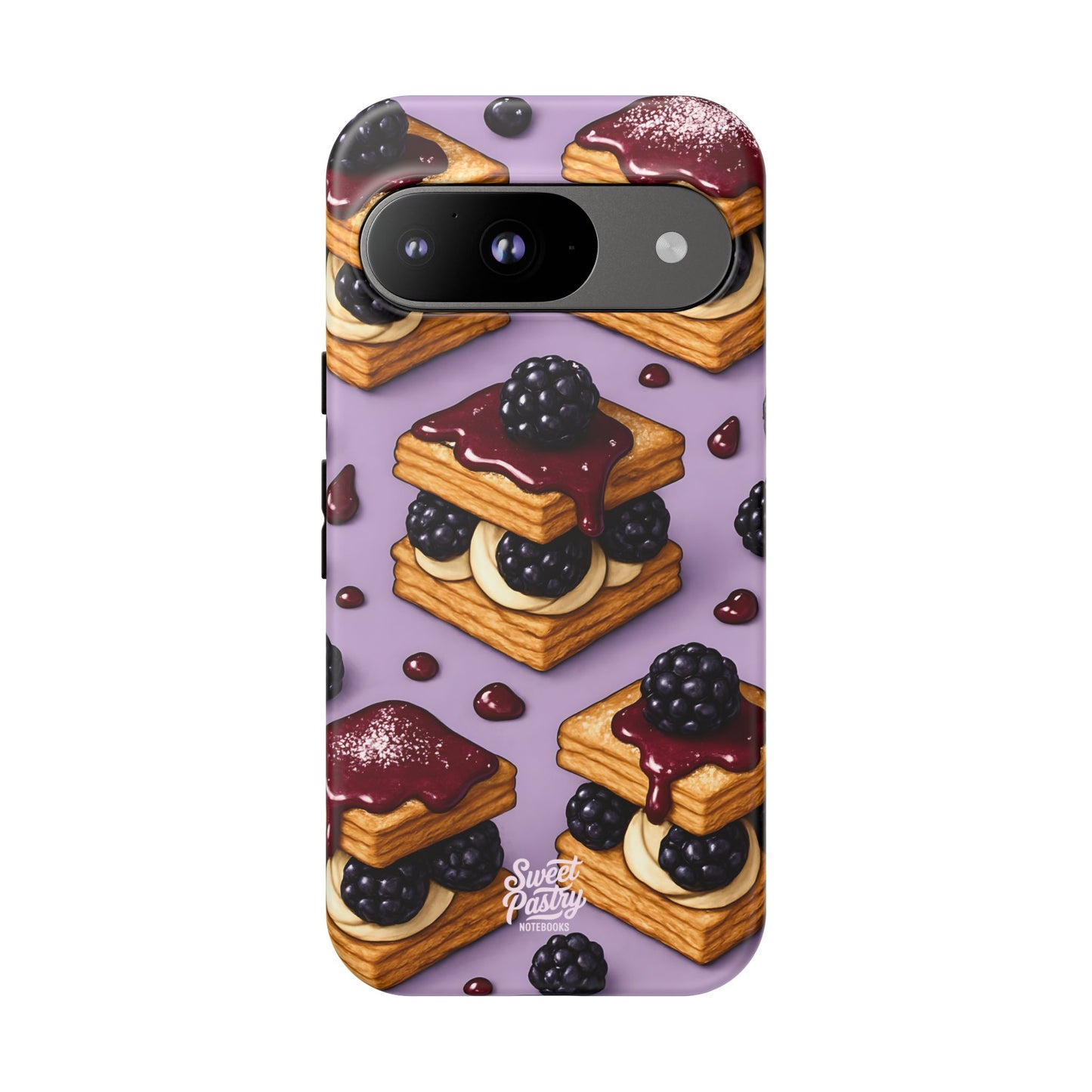 Blackberry Tart Phone Case – Dessert-Inspired Protective Case