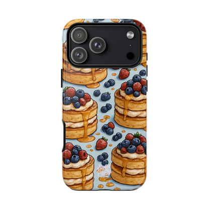 Berry Pancakes Phone Case – Dessert-Inspired Protective Case