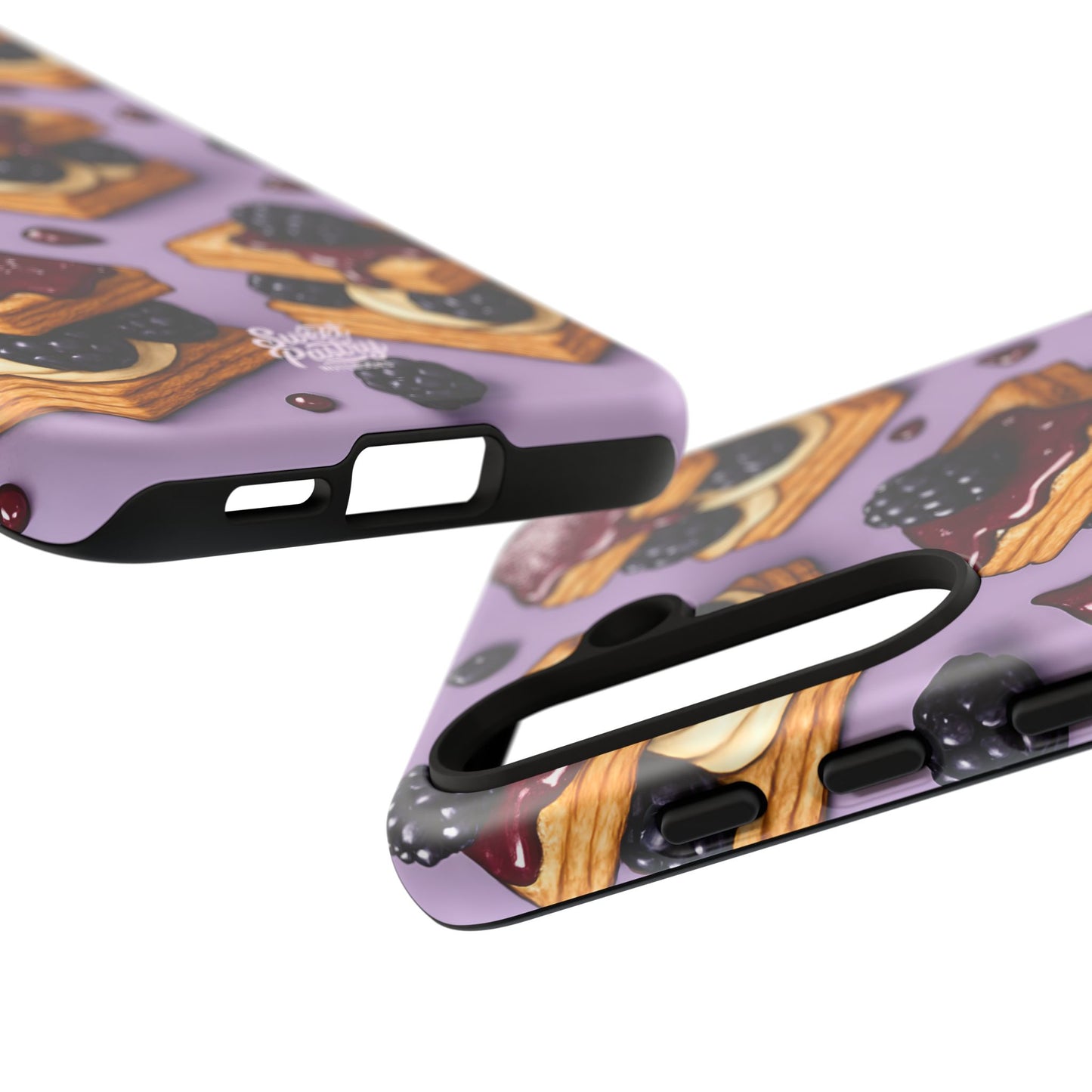 Blackberry Tart Phone Case – Dessert-Inspired Protective Case