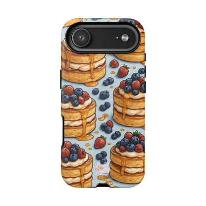 Berry Pancakes Phone Case – Dessert-Inspired Protective Case