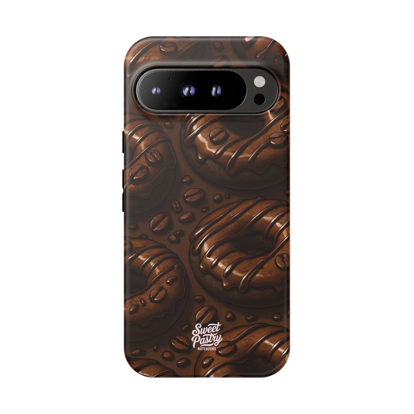 Chocolate Donuts Phone Case – Dessert-Inspired Protective Case
