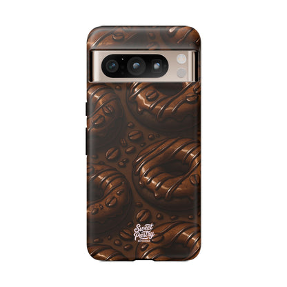 Chocolate Donuts Phone Case – Dessert-Inspired Protective Case