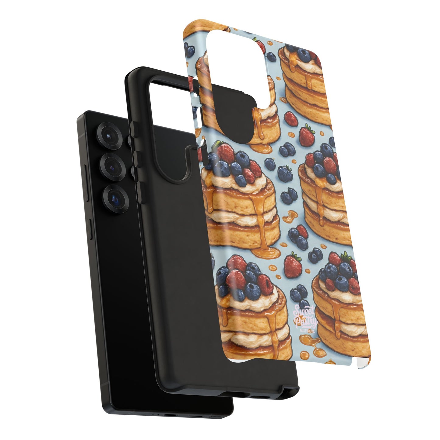 Berry Pancakes Phone Case – Dessert-Inspired Protective Case