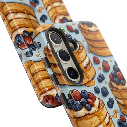 Berry Pancakes Phone Case – Dessert-Inspired Protective Case