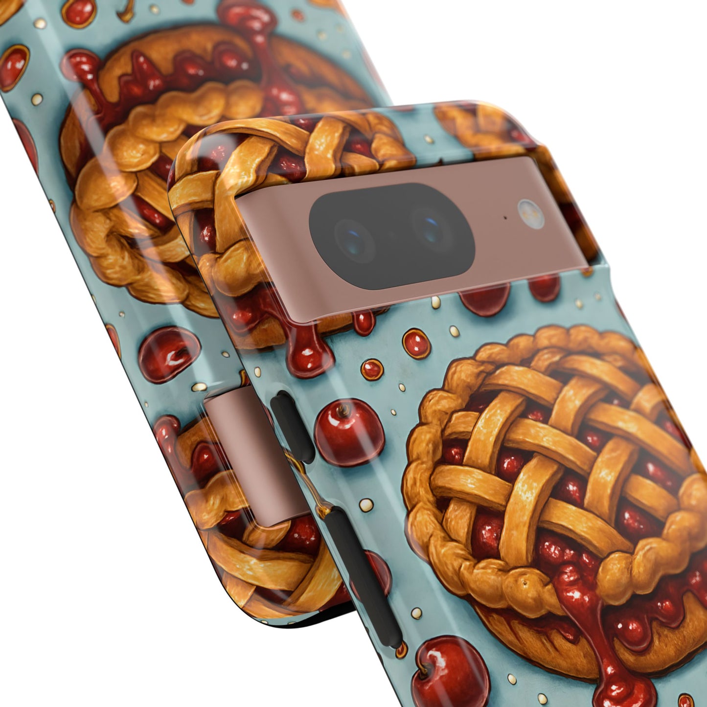 Cherry Pie Phone Case – Dessert-Inspired Protective Case