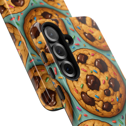Chocolate Chip Cookies Phone Case – Dessert-Inspired Protective Case