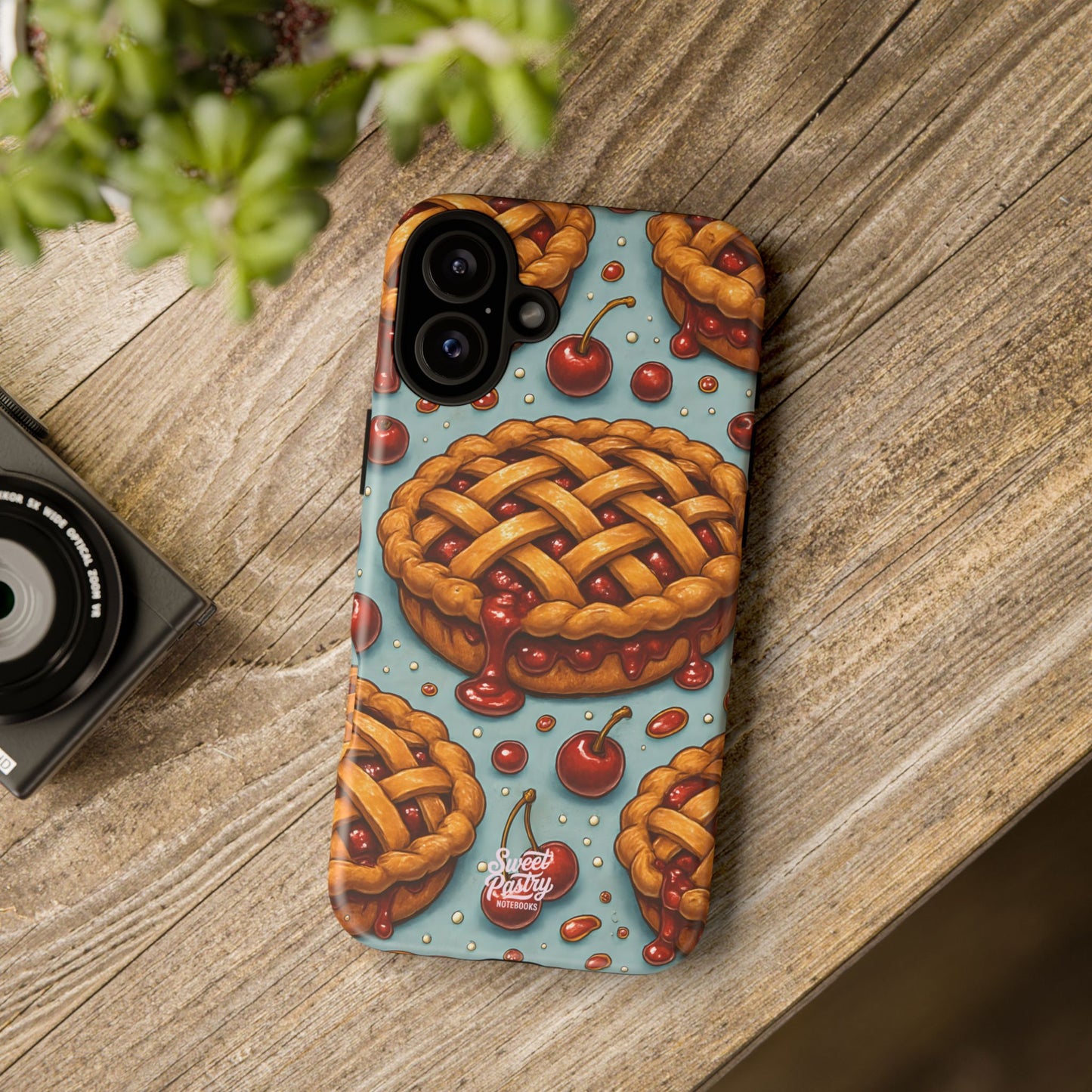 Cherry Pie Phone Case – Dessert-Inspired Protective Case