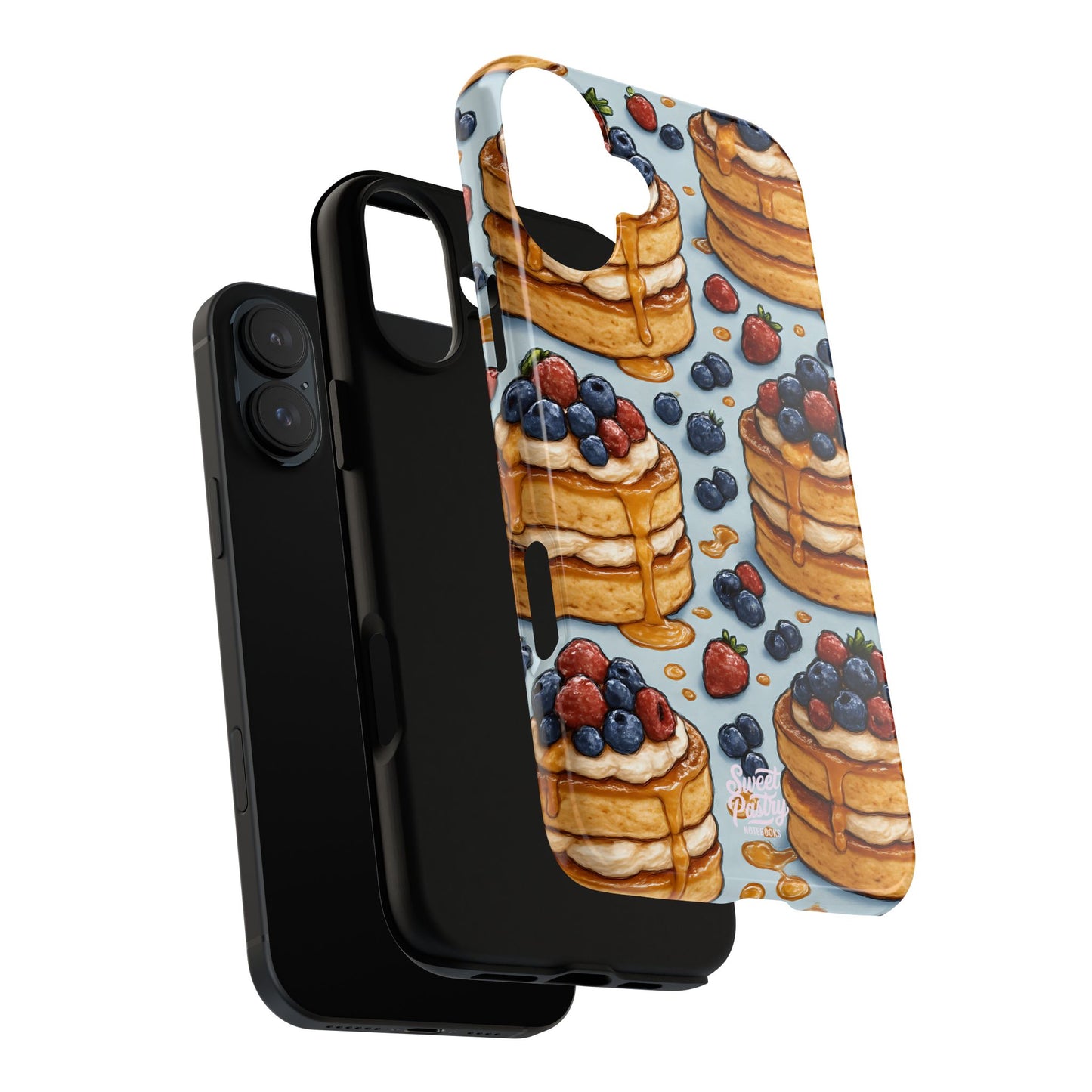 Berry Pancakes Phone Case – Dessert-Inspired Protective Case