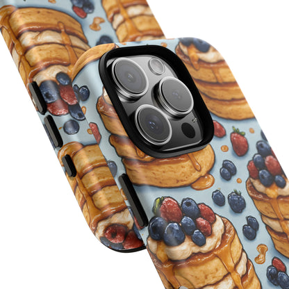Berry Pancakes Phone Case – Dessert-Inspired Protective Case