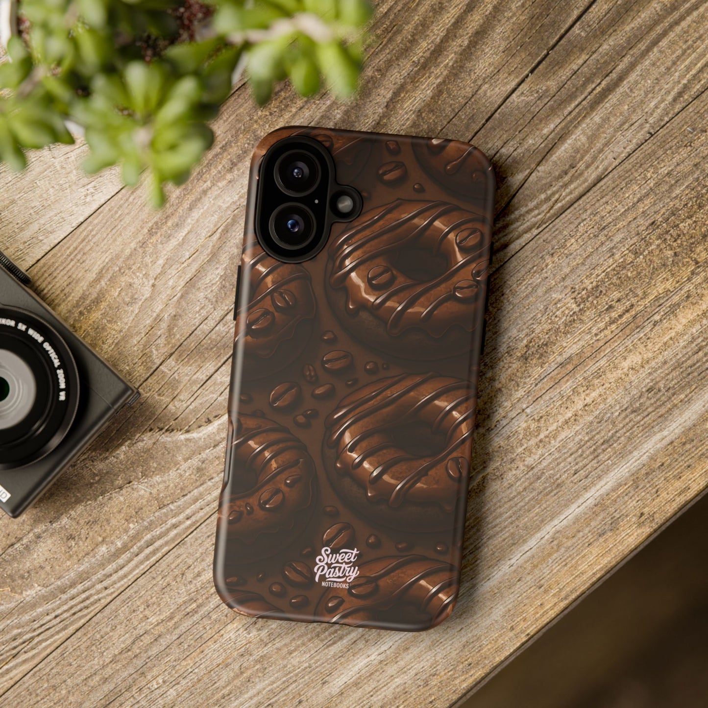 Chocolate Donuts Phone Case – Dessert-Inspired Protective Case