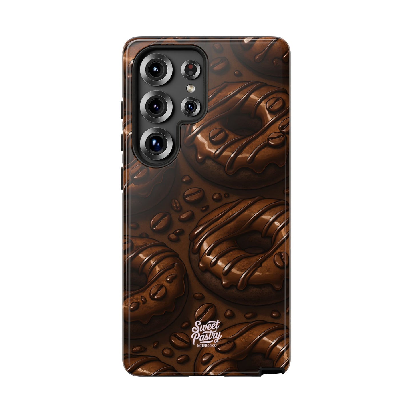 Chocolate Donuts Phone Case – Dessert-Inspired Protective Case