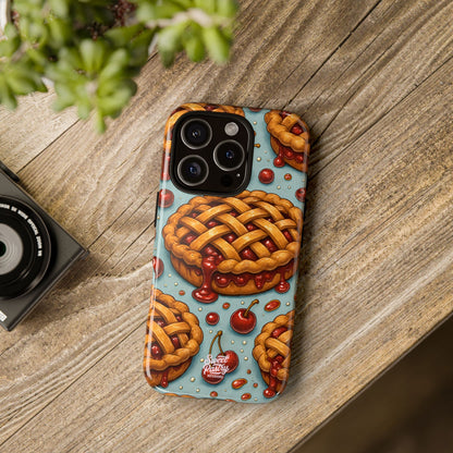 Cherry Pie Phone Case – Dessert-Inspired Protective Case