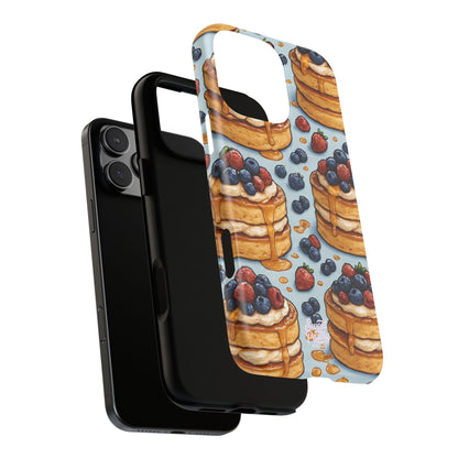 Berry Pancakes Phone Case – Dessert-Inspired Protective Case