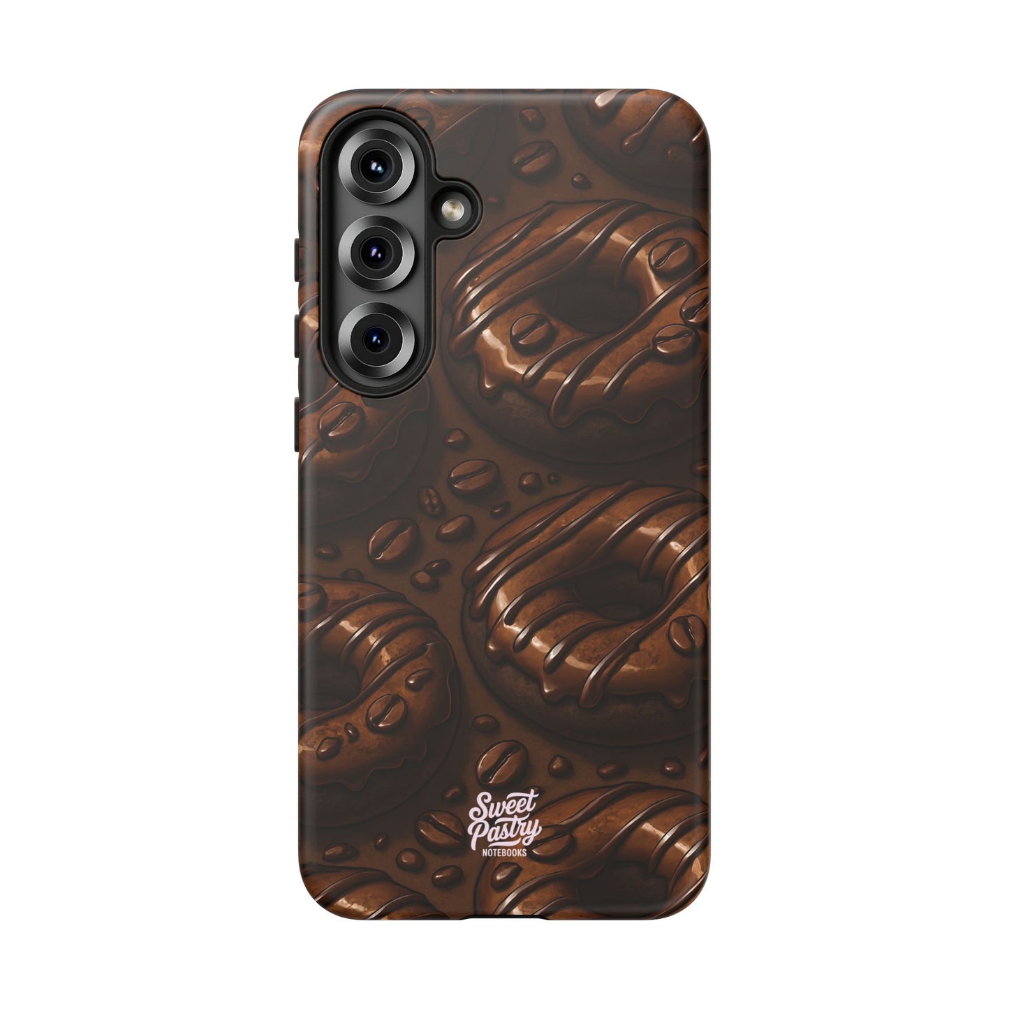 Chocolate Donuts Phone Case – Dessert-Inspired Protective Case