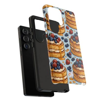 Berry Pancakes Phone Case – Dessert-Inspired Protective Case