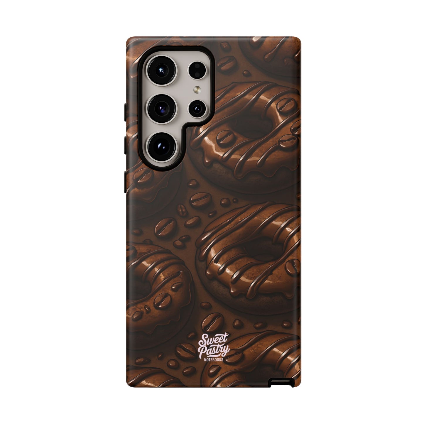 Chocolate Donuts Phone Case – Dessert-Inspired Protective Case