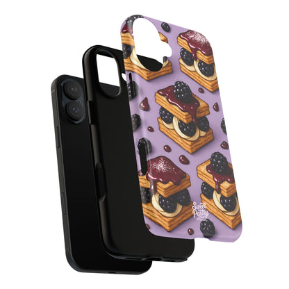 Blackberry Tart Phone Case – Dessert-Inspired Protective Case