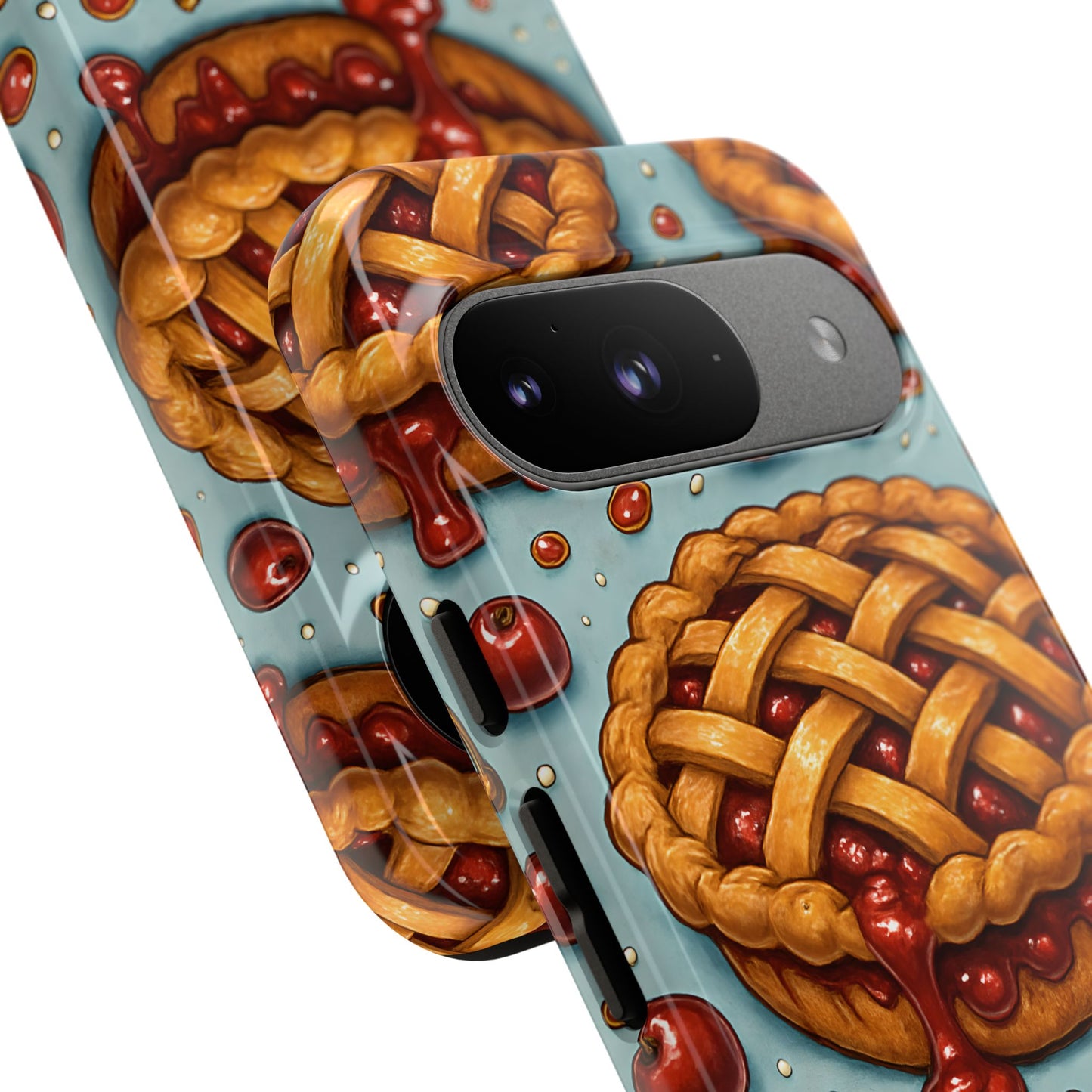 Cherry Pie Phone Case – Dessert-Inspired Protective Case
