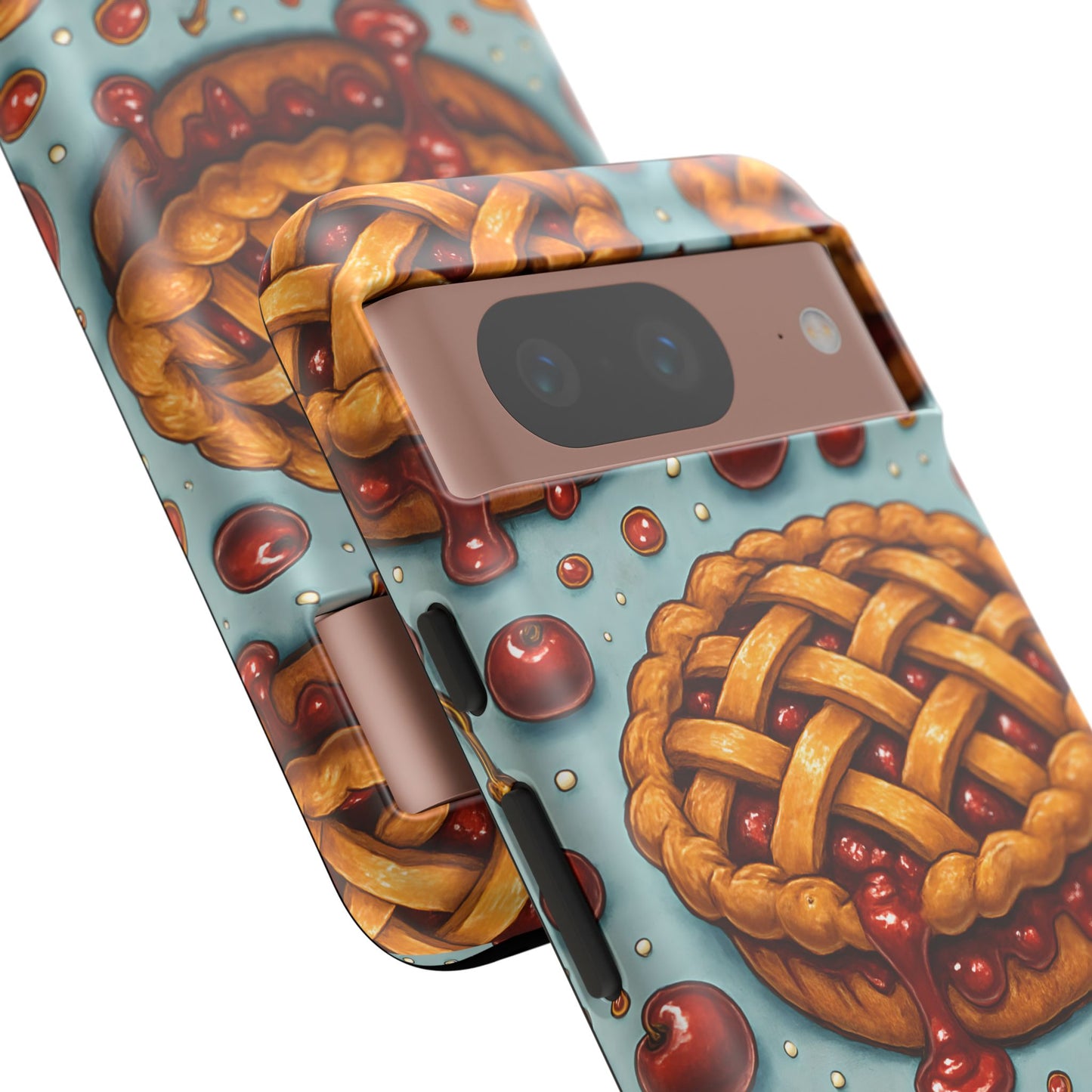 Cherry Pie Phone Case – Dessert-Inspired Protective Case