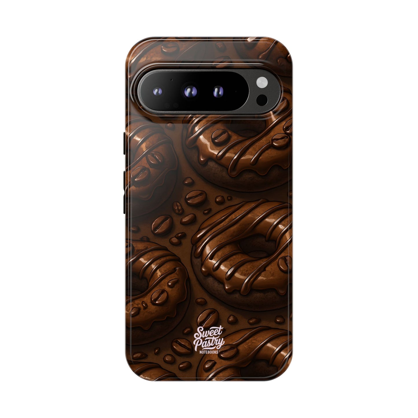 Chocolate Donuts Phone Case – Dessert-Inspired Protective Case