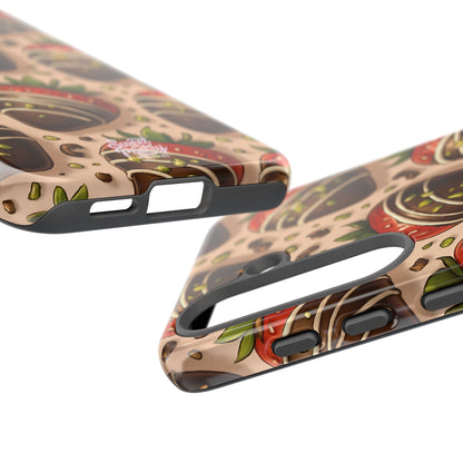 Chocolate Strawberries Phone Case – Dessert-Inspired Protective Case