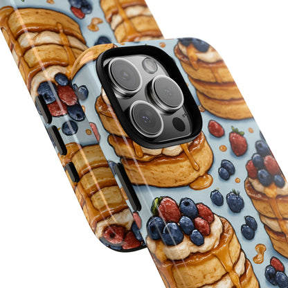 Berry Pancakes Phone Case – Dessert-Inspired Protective Case