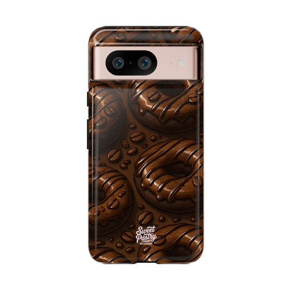 Chocolate Donuts Phone Case – Dessert-Inspired Protective Case