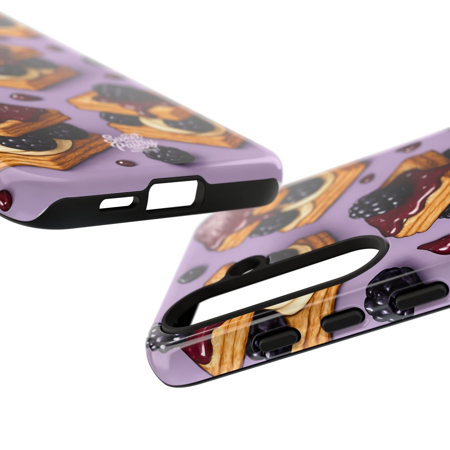 Blackberry Tart Phone Case – Dessert-Inspired Protective Case