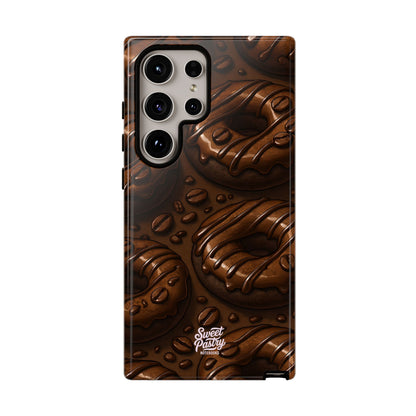 Chocolate Donuts Phone Case – Dessert-Inspired Protective Case