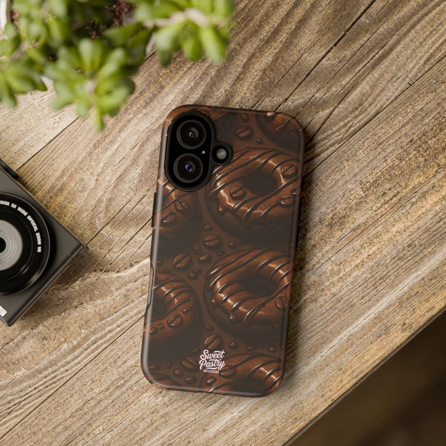 Chocolate Donuts Phone Case – Dessert-Inspired Protective Case