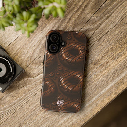 Chocolate Donuts Phone Case – Dessert-Inspired Protective Case