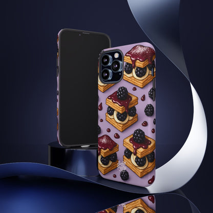 Blackberry Tart Phone Case – Dessert-Inspired Protective Case
