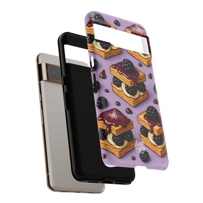Blackberry Tart Phone Case – Dessert-Inspired Protective Case