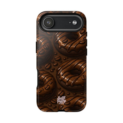 Chocolate Donuts Phone Case – Dessert-Inspired Protective Case