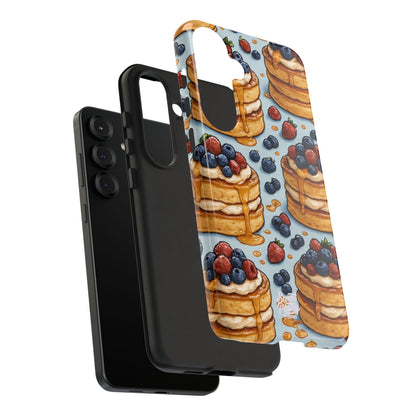 Berry Pancakes Phone Case – Dessert-Inspired Protective Case