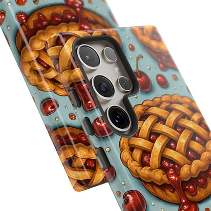 Cherry Pie Phone Case – Dessert-Inspired Protective Case