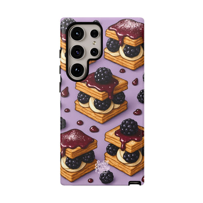 Blackberry Tart Phone Case – Dessert-Inspired Protective Case