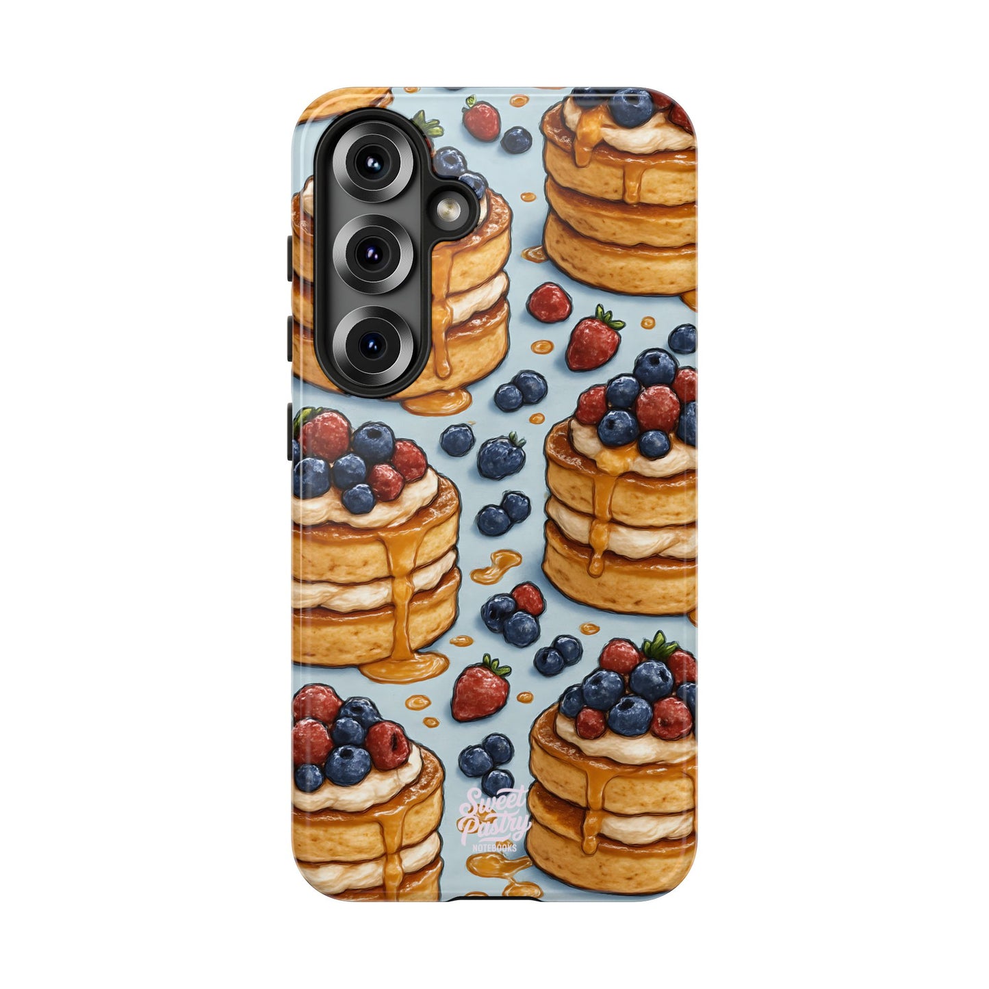 Berry Pancakes Phone Case – Dessert-Inspired Protective Case