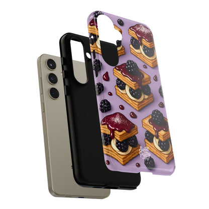 Blackberry Tart Phone Case – Dessert-Inspired Protective Case