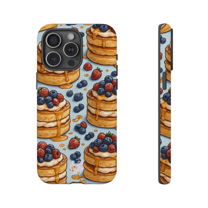 Berry Pancakes Phone Case – Dessert-Inspired Protective Case