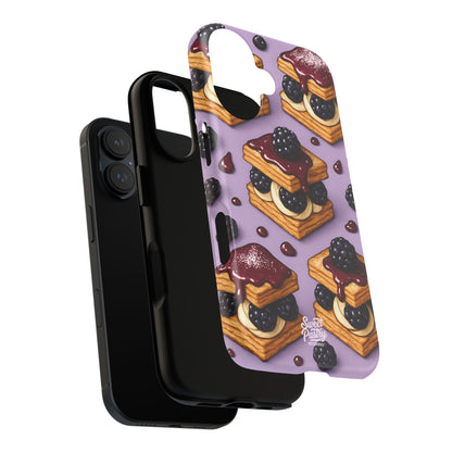 Blackberry Tart Phone Case – Dessert-Inspired Protective Case