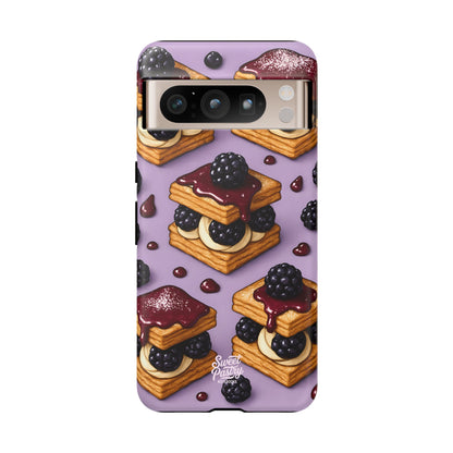 Blackberry Tart Phone Case – Dessert-Inspired Protective Case