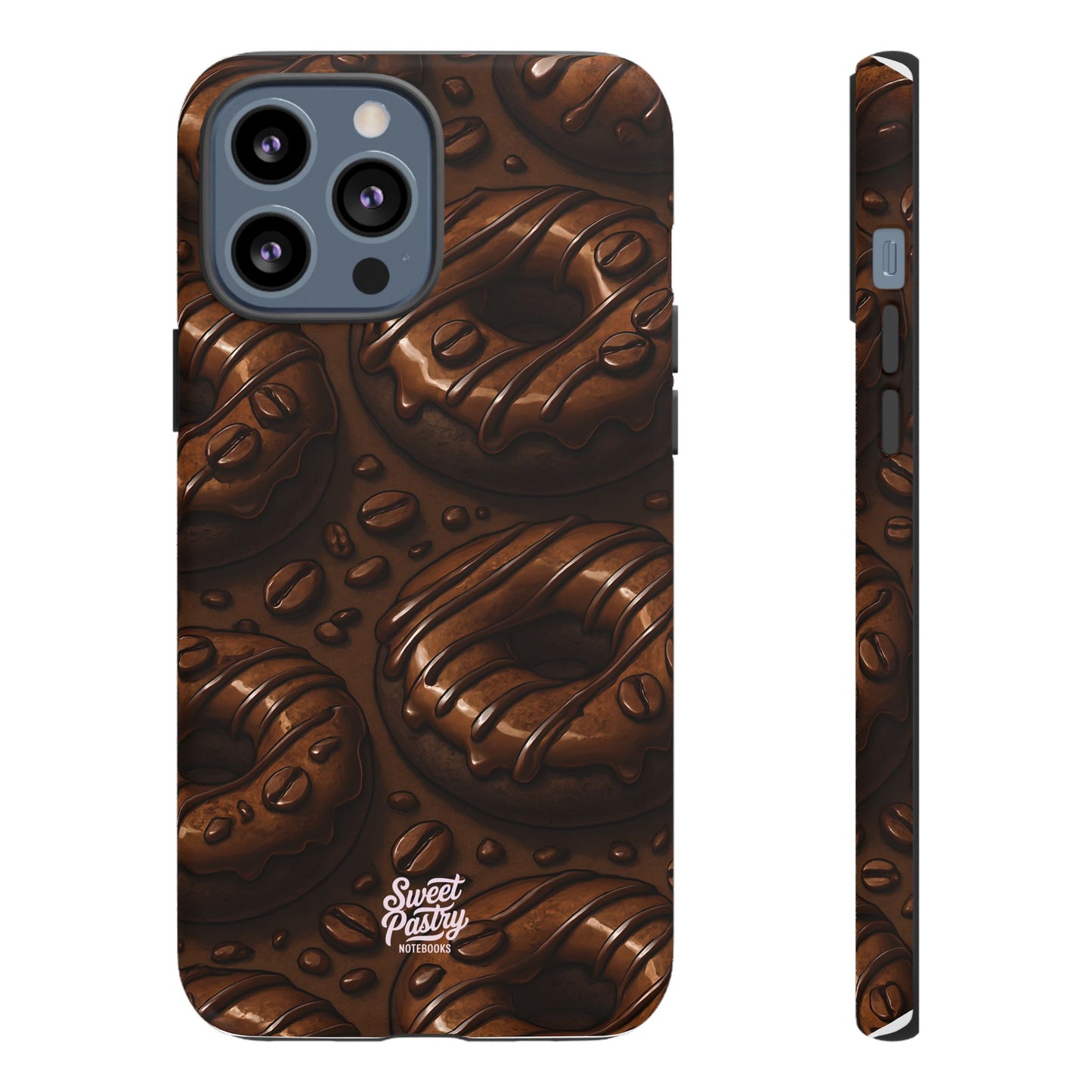 Chocolate Donuts Phone Case – Dessert-Inspired Protective Case