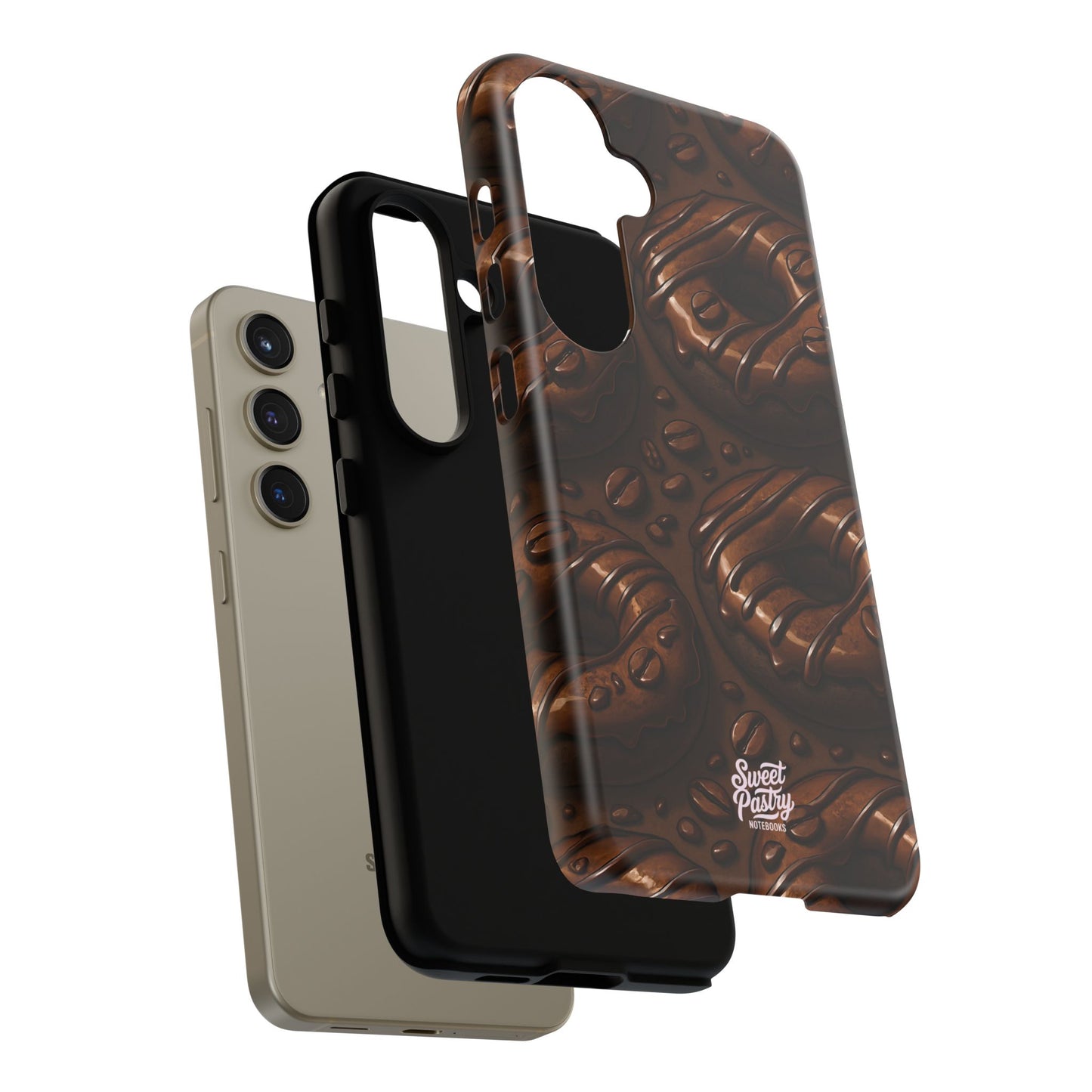 Chocolate Donuts Phone Case – Dessert-Inspired Protective Case