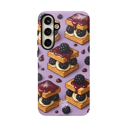 Blackberry Tart Phone Case – Dessert-Inspired Protective Case