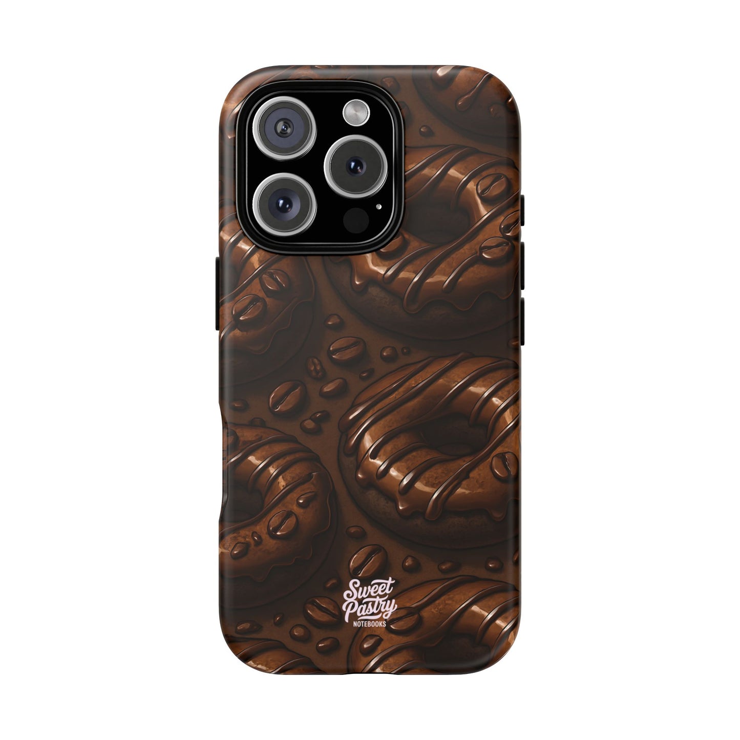 Chocolate Donuts Phone Case – Dessert-Inspired Protective Case
