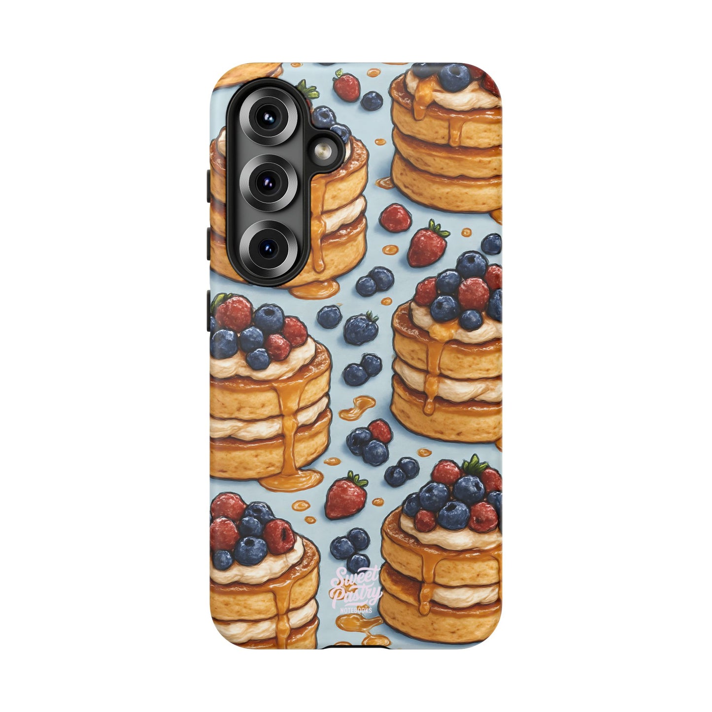 Berry Pancakes Phone Case – Dessert-Inspired Protective Case