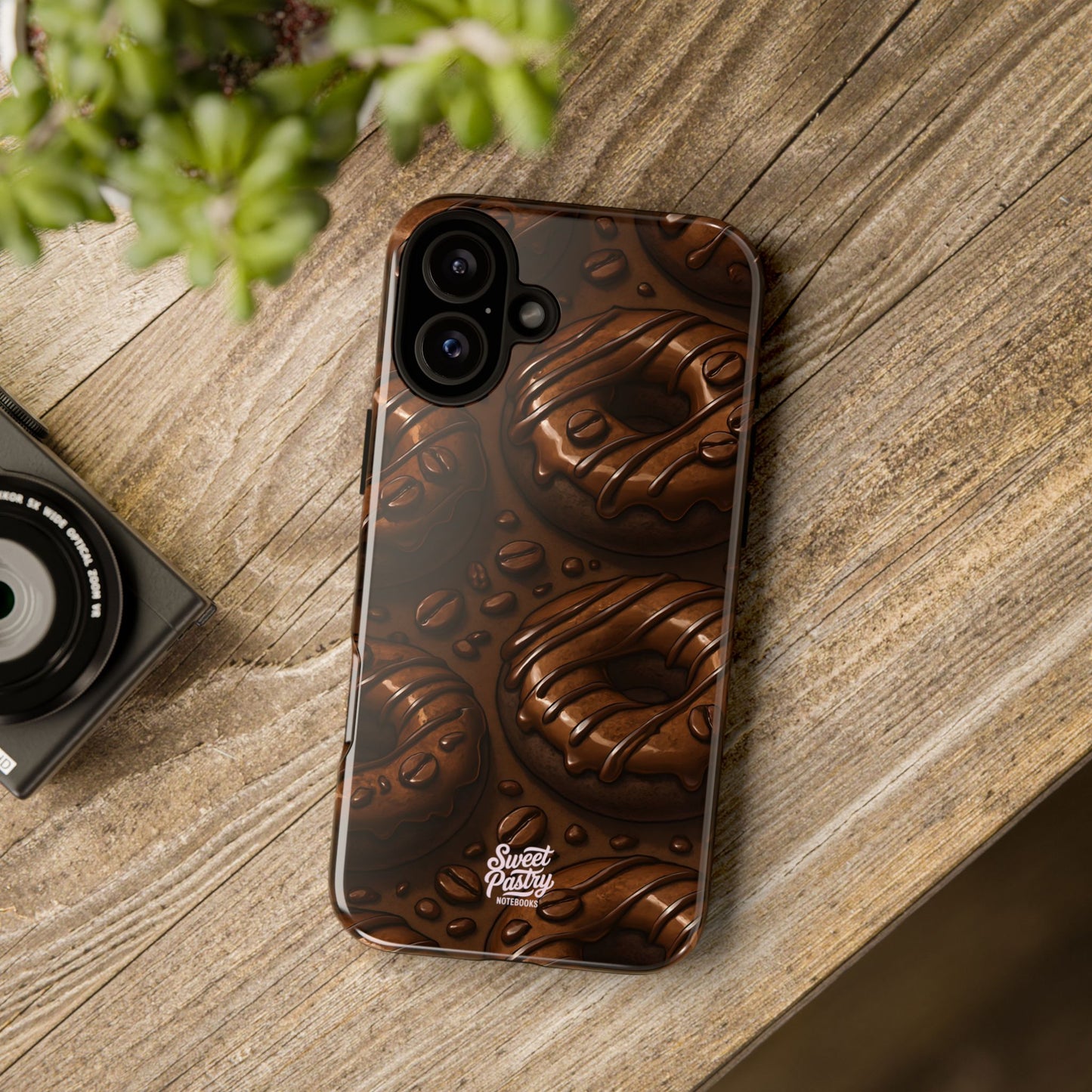 Chocolate Donuts Phone Case – Dessert-Inspired Protective Case